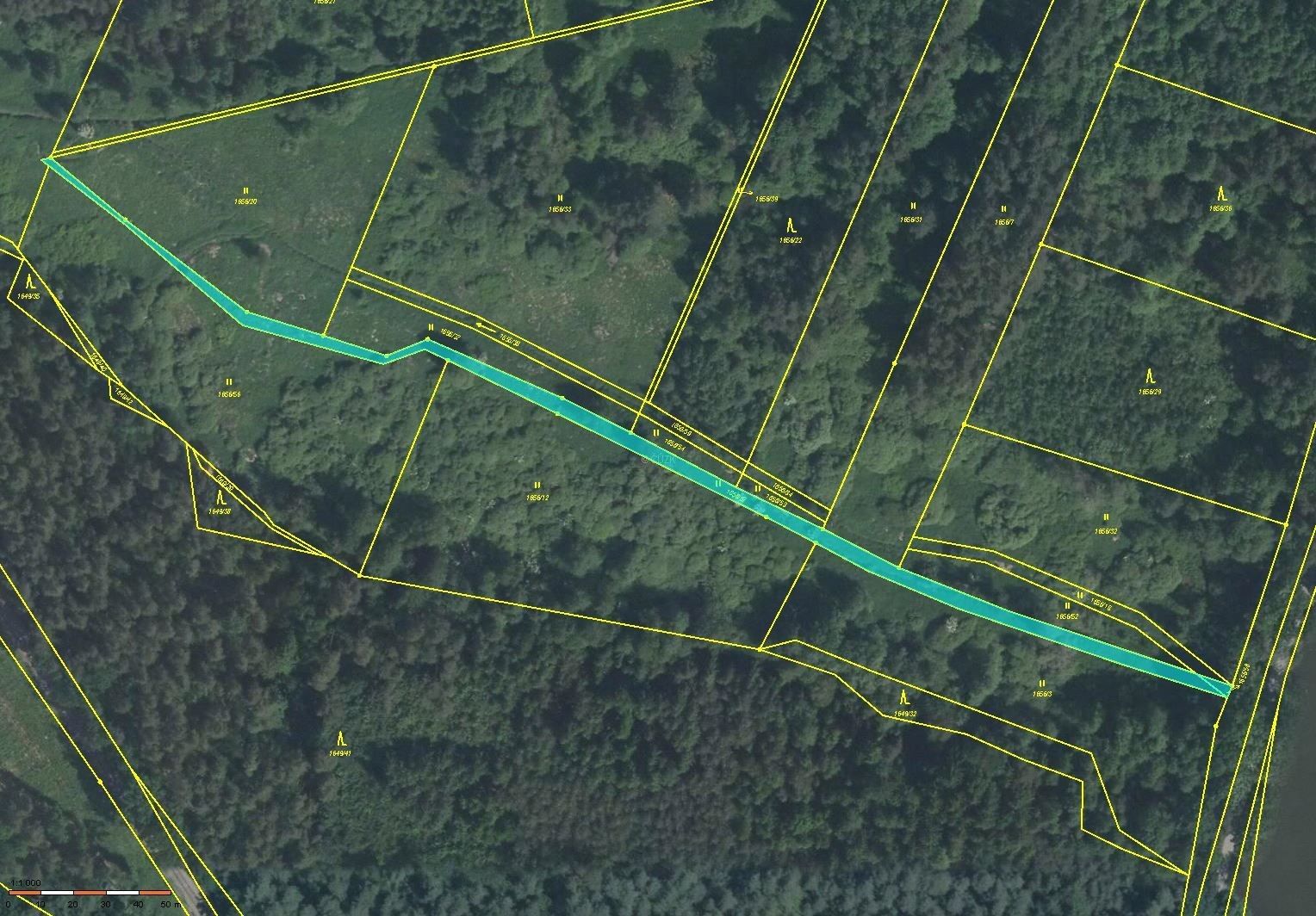 Louky, Těšínov, Petříkov, 1 557 m² - 1