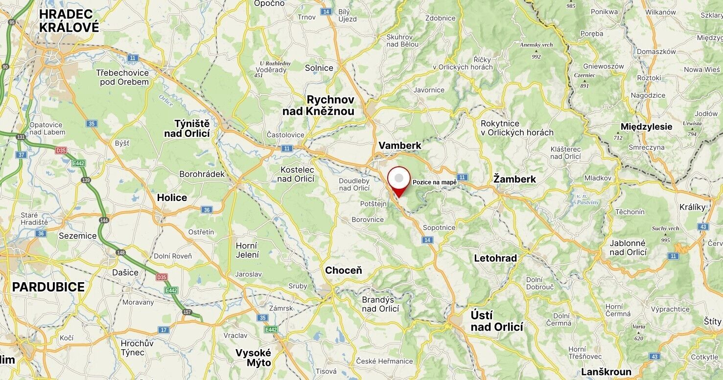 Zemědělský pozemek · 950 m² · Potštejn - 3