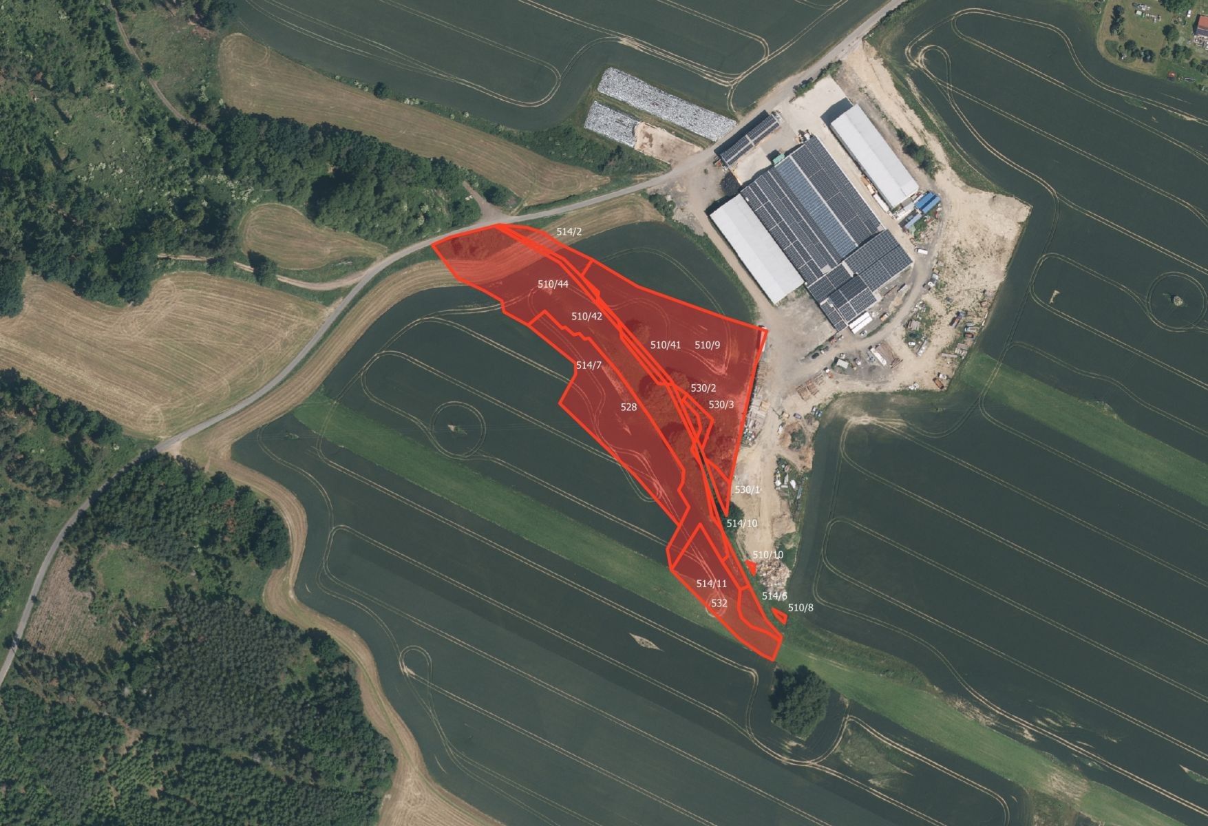 Louka, 17 215 m²