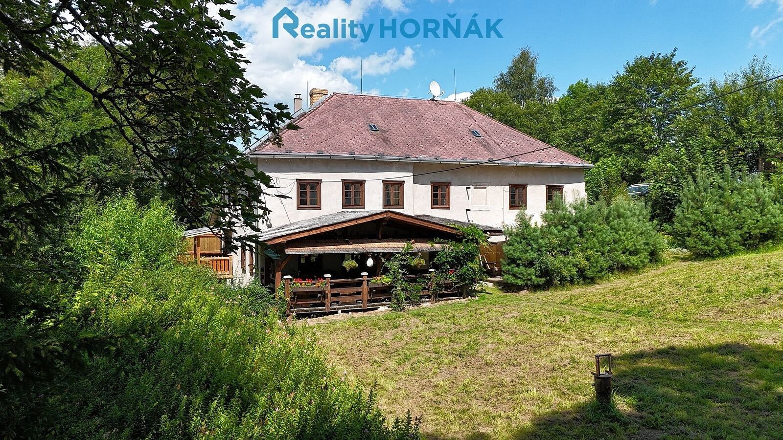 Ubytovací zařízení, Černá v Pošumaví - Bližná, okres Český Krumlov, Jihočeský kraj, 340 m² - 2