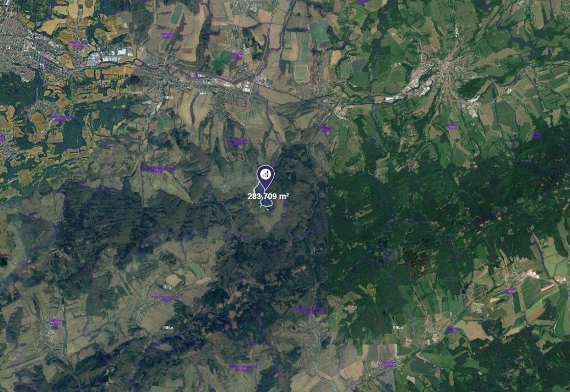 Lesy, Lípa, 3 224 m² - 2