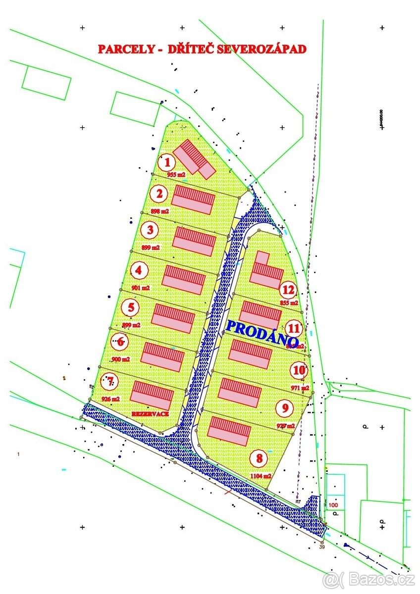 Pozemky pro bydlení, Dříteč, 533 05