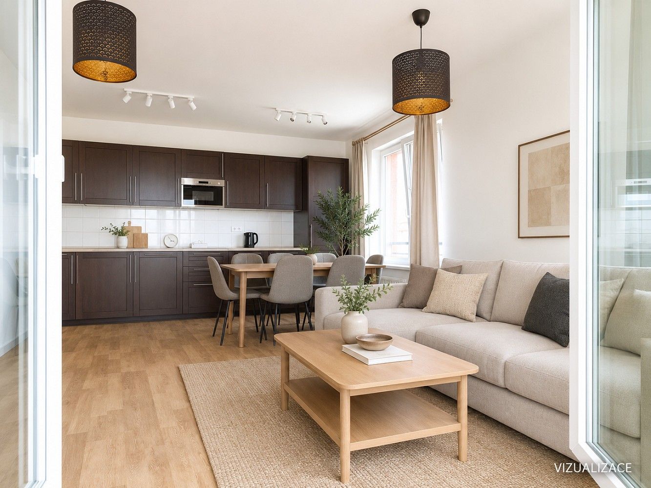 4+kk, Praha - Stodůlky, okres Praha 13, Hlavní město Praha, 95 m² - 1