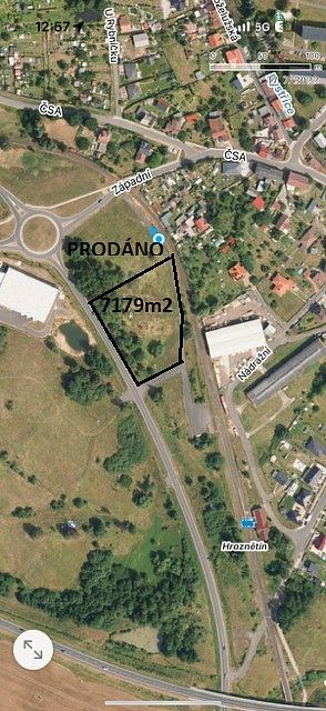 Komerční pozemek · Nádražní, Hroznětín, okres Karlovy Vary - 4