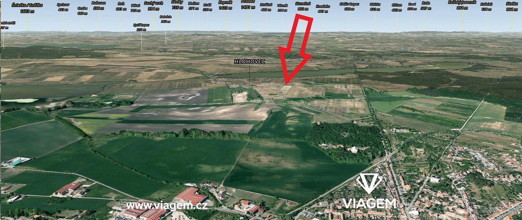Prodej zemědělský pozemek - Hlohovec, okres Břeclav, Jihomoravský kraj - 5