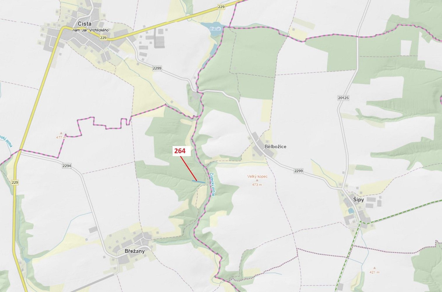 Pozemek, 854 m²