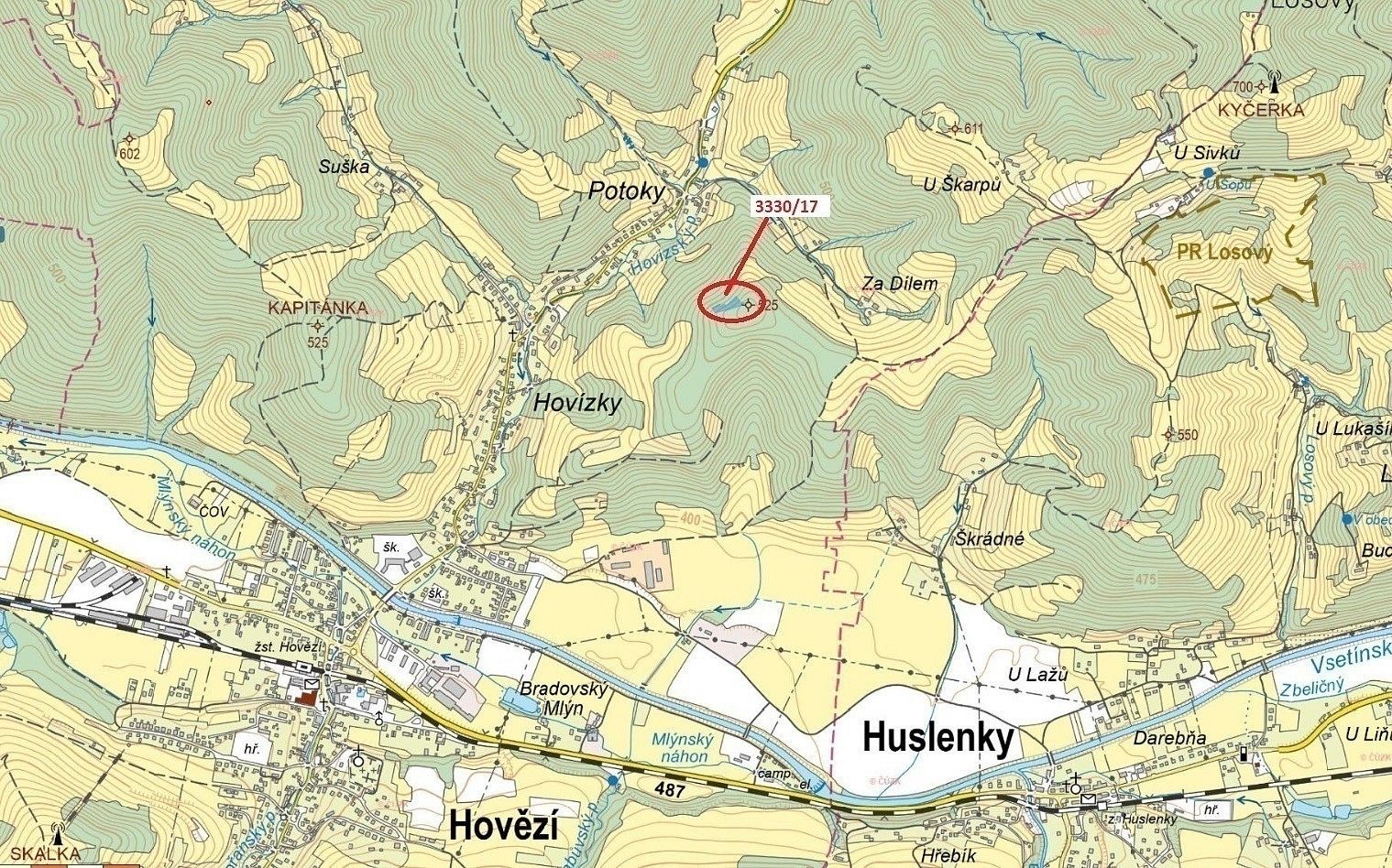 Lesy, Hovězí, okres Vsetín, Zlínský kraj