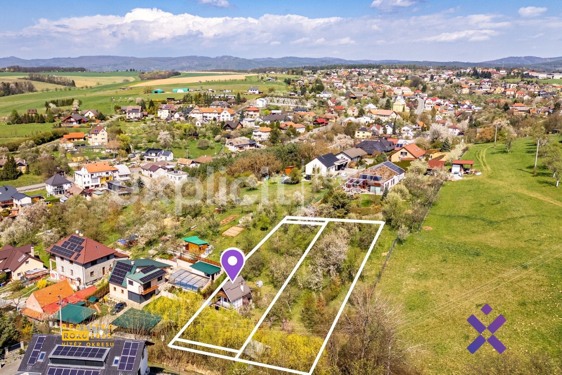 Pozemky pro bydlení, Nivka, Hvozdná, 739 m² - 2