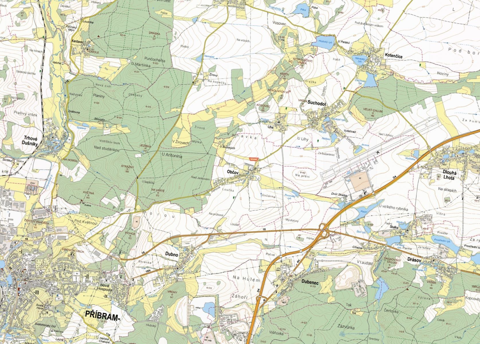 Zemědělské pozemky, Občov - 2