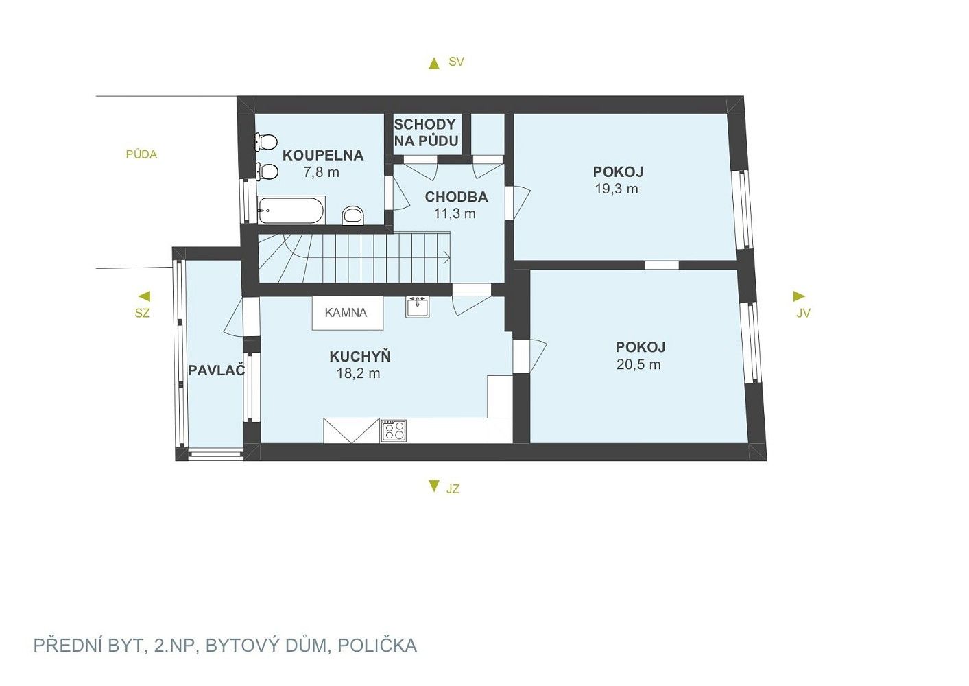Prodej činžovní dům - Družstevní, Polička - Horní Předměstí, okres Svitavy, 162 m² - 5