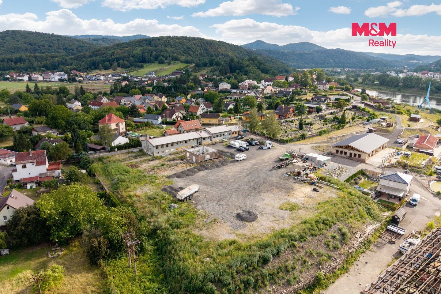 Obchodní prostory, Valtířov, Velké Březno, 9 439 m² - 2