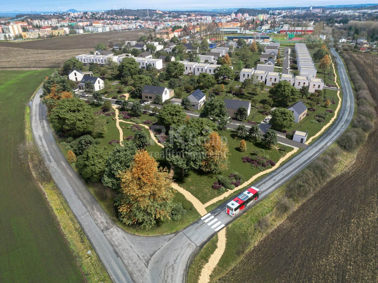Prodej pozemek pro bydlení - Lacinova, Slaný, 817 m² - 5