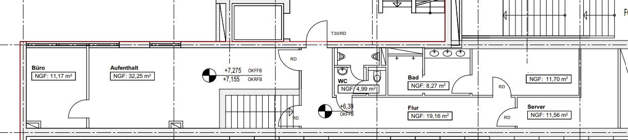Kanceláře, Zerrennerstraße 35 Pforzheim Pforzheim Baden-Württemberg 75172, 99 m² - 2