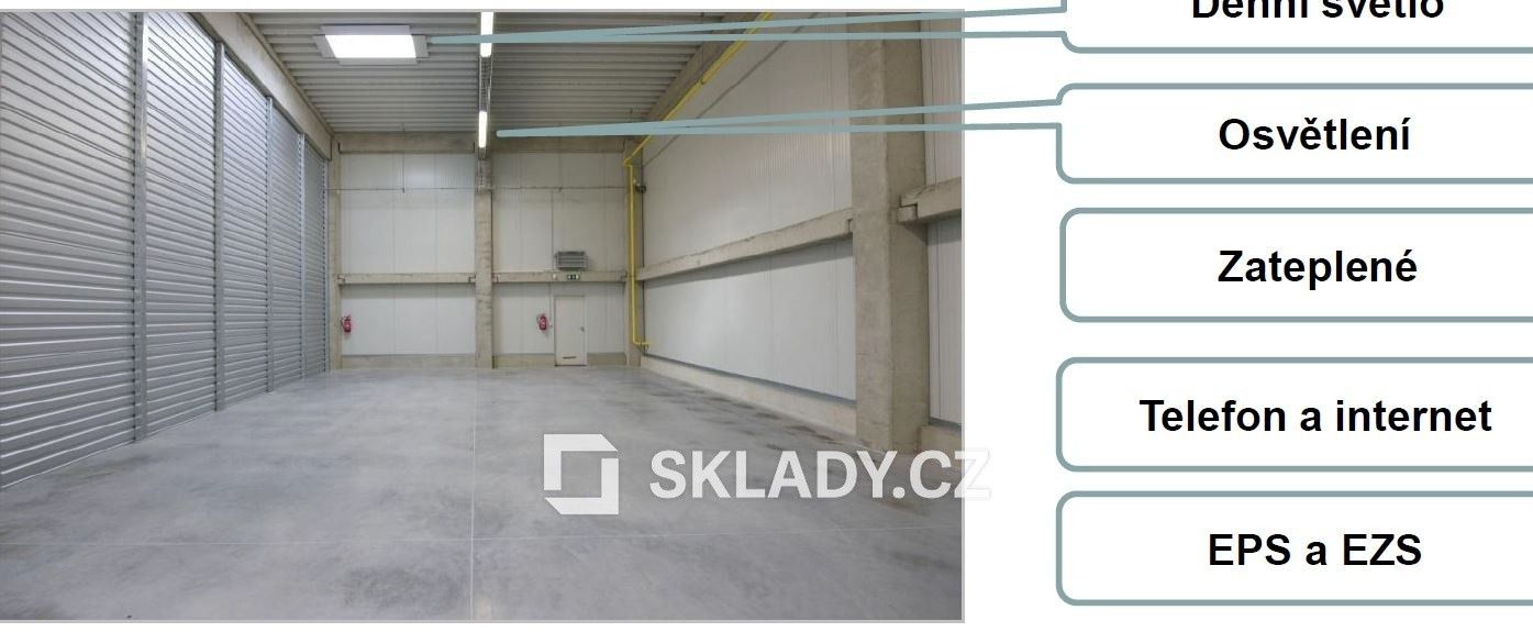 Sklady, Praha Malešice, 205 m² - 2