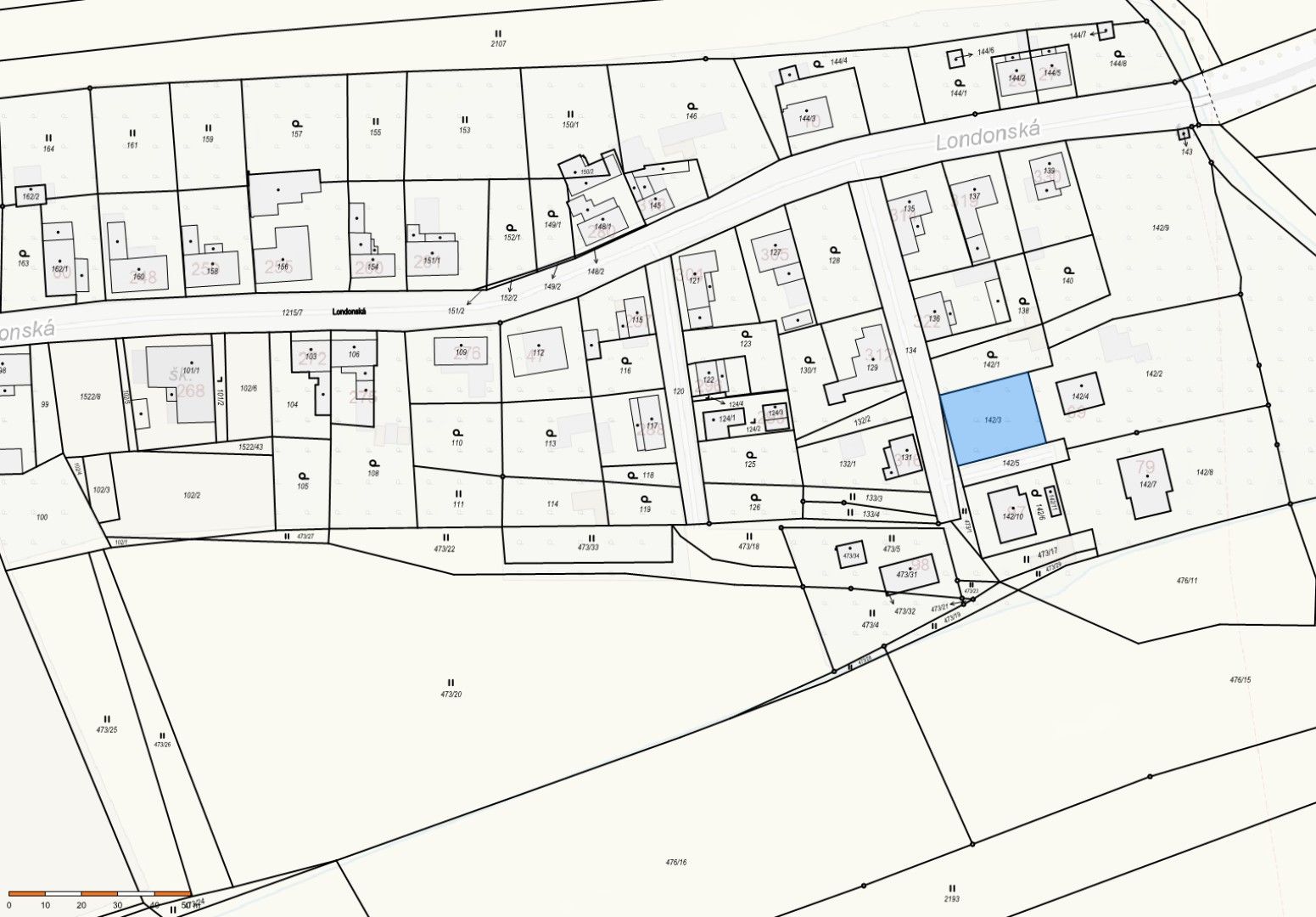 Pozemek pro bydlení · Londonská, Rapšach - 4