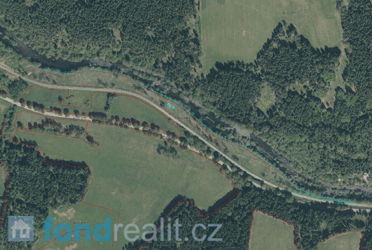 Prodej pozemek - Vyšší Brod, 23 m²