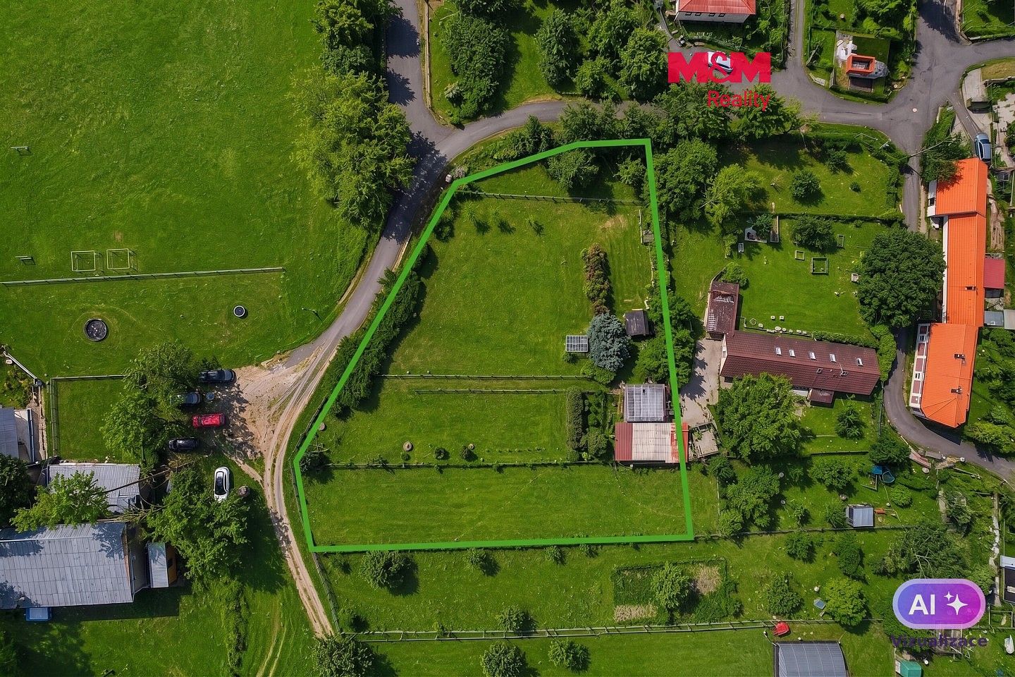 Pozemek pro bydlení, 2 477 m²