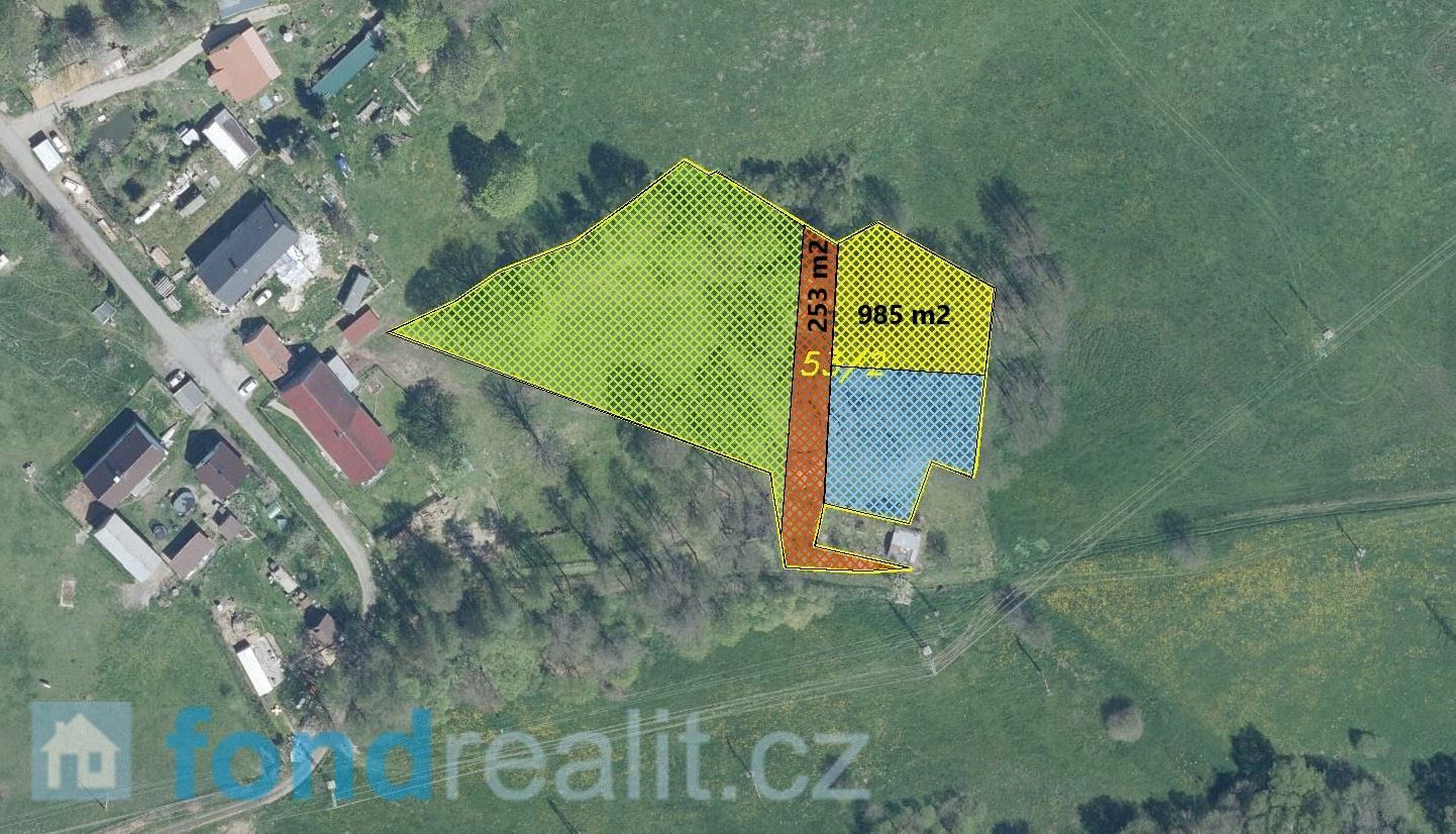 Pozemky pro bydlení, Dolní Nivy, 1 238 m²