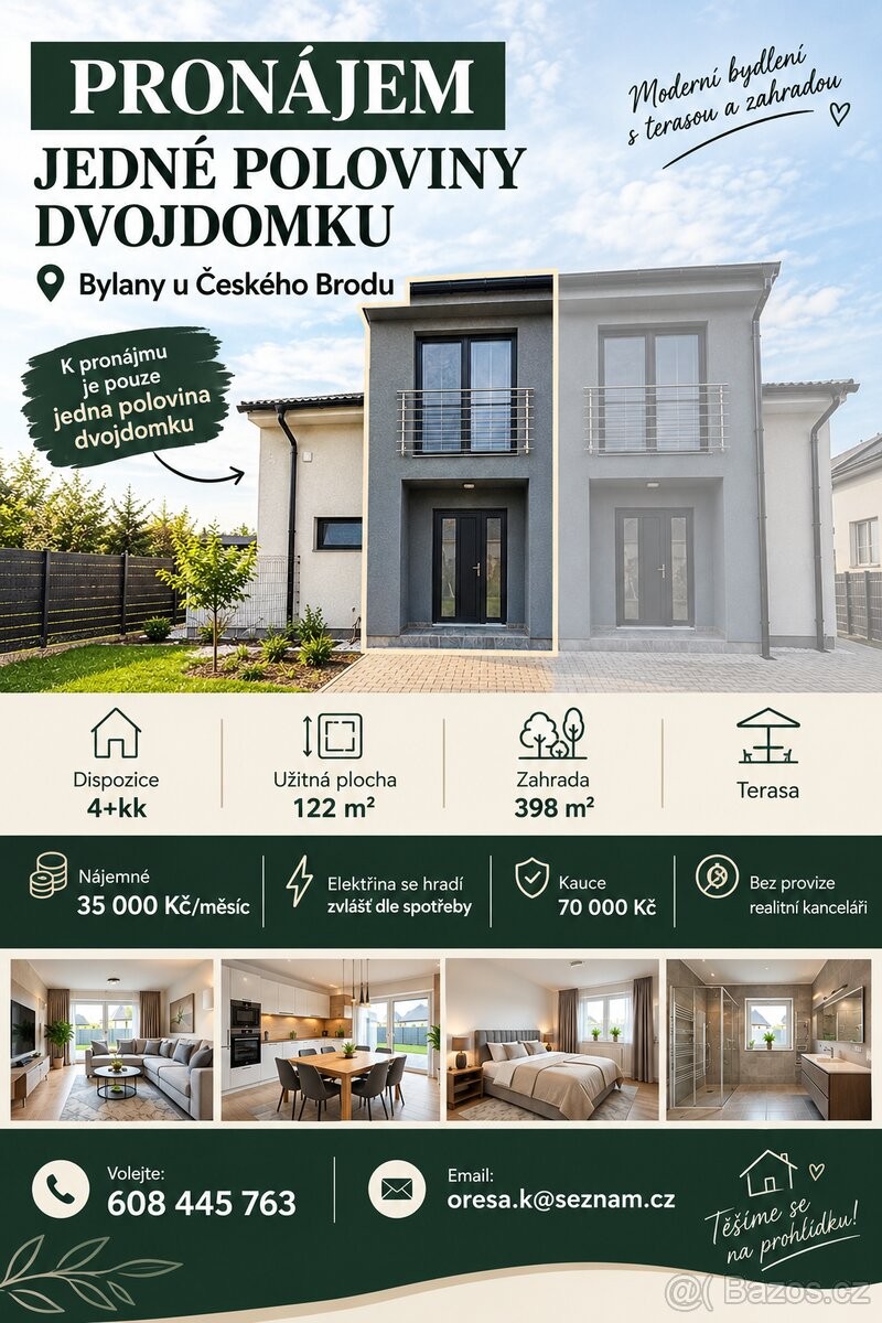 Pronájem rodinný dům - Český Brod, 282 01 - 1
