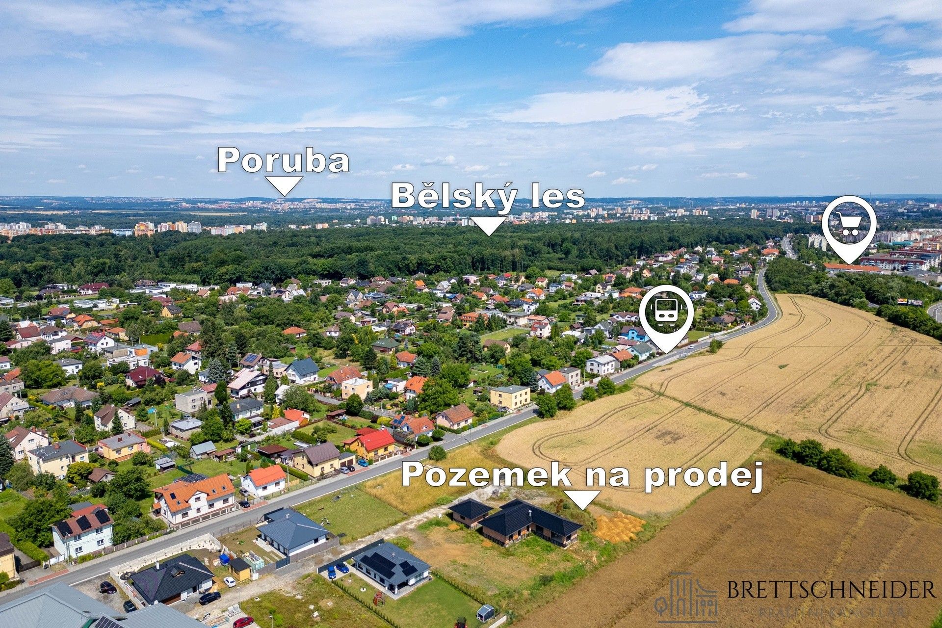 Prodej pozemek pro bydlení - Junácká, Ostrava