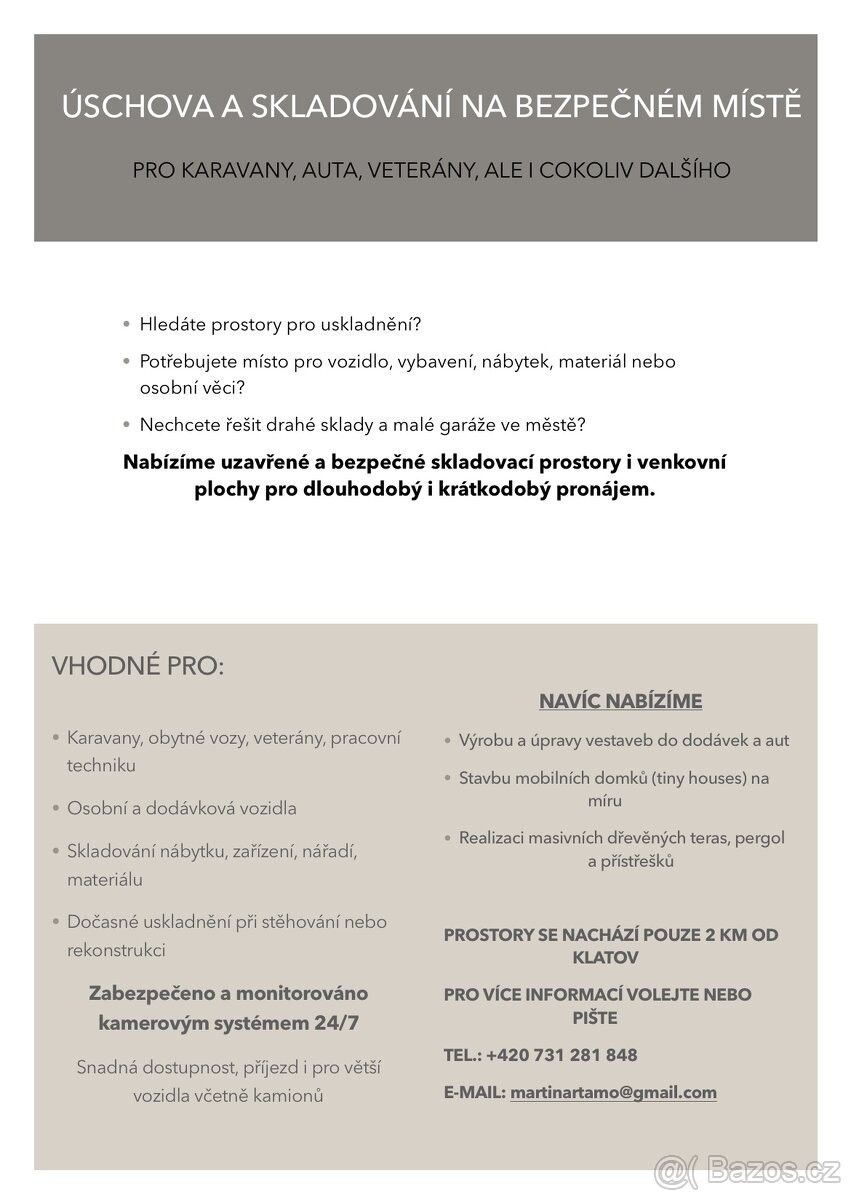 Obchodní prostory, Bezděkov, 339 01