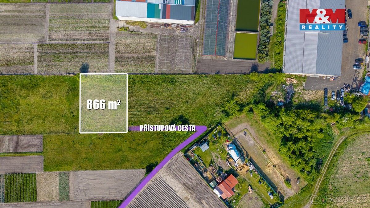 Stavební pozemek, Dřísy – pohled 3