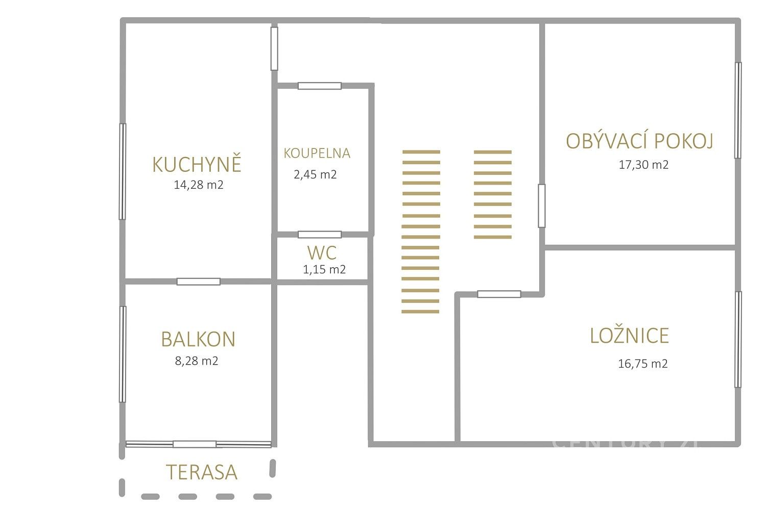 Prodej rodinný dům - Vycpálkova, Praha 4 - Chodov, 110 m² - 5