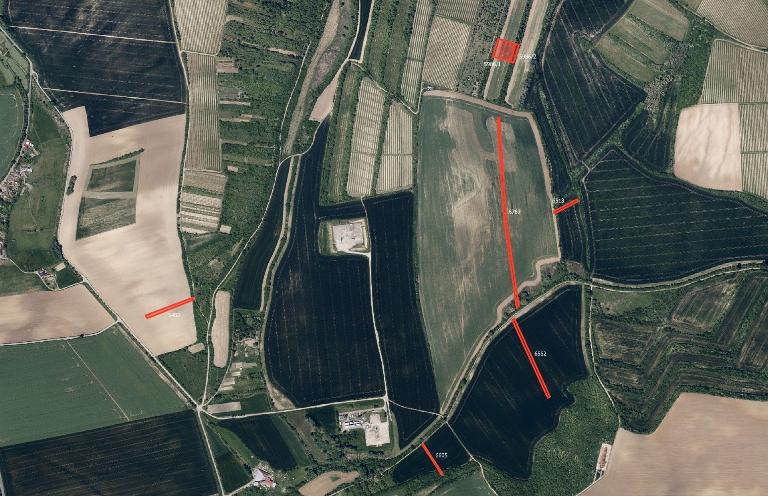 Zemědělské pozemky, Žarošice, okres Hodonín, Jihomoravský kraj