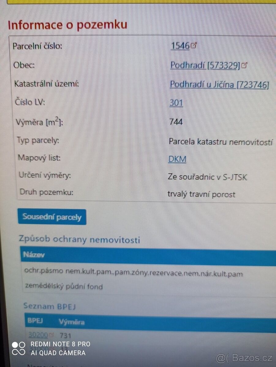 Pozemky pro bydlení, Železnice, 507 13