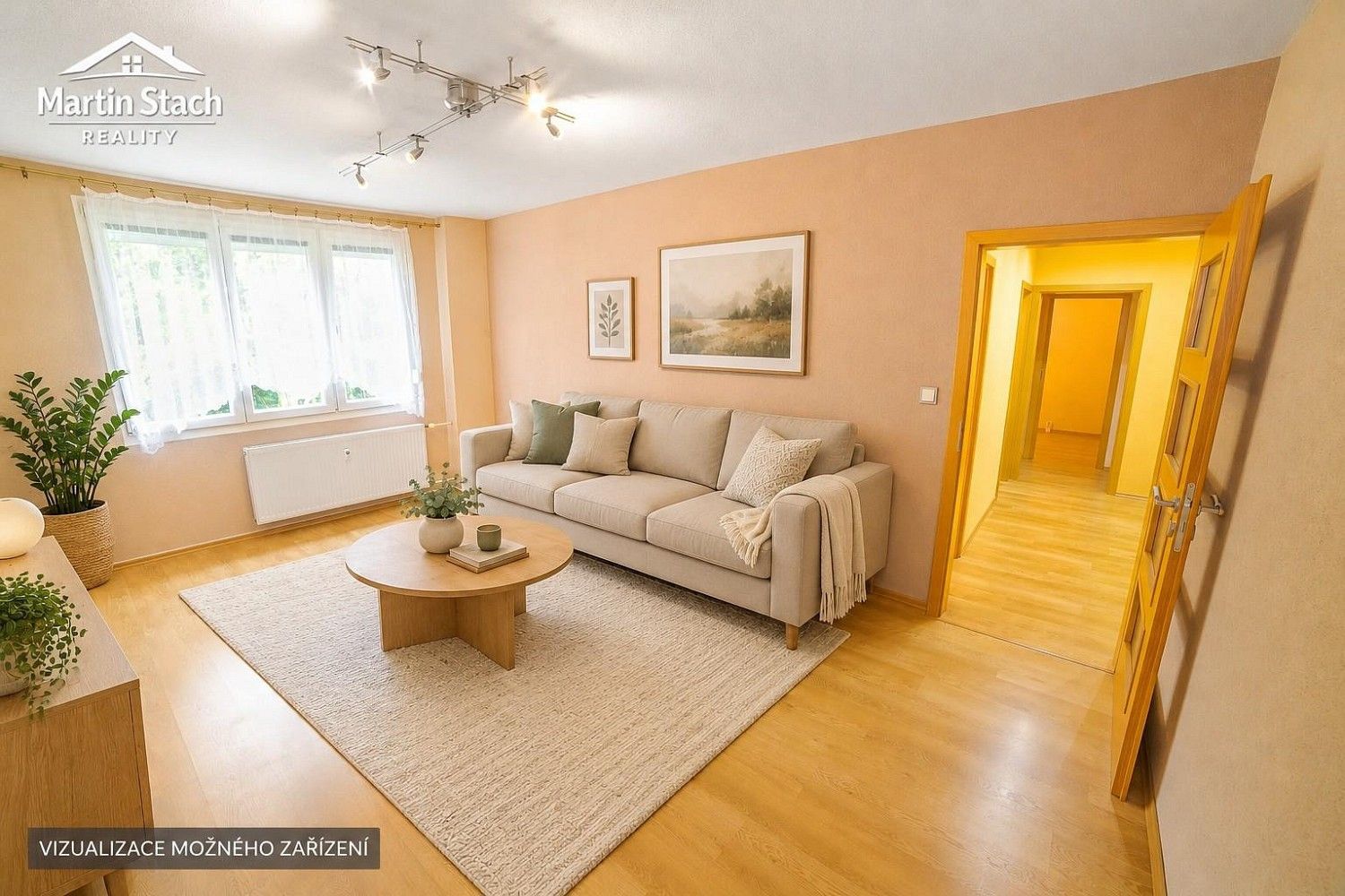 Byt 2+1 · 57 m² · Na Tržišti, Staňkov - Staňkov I, okres Domažlice - 3