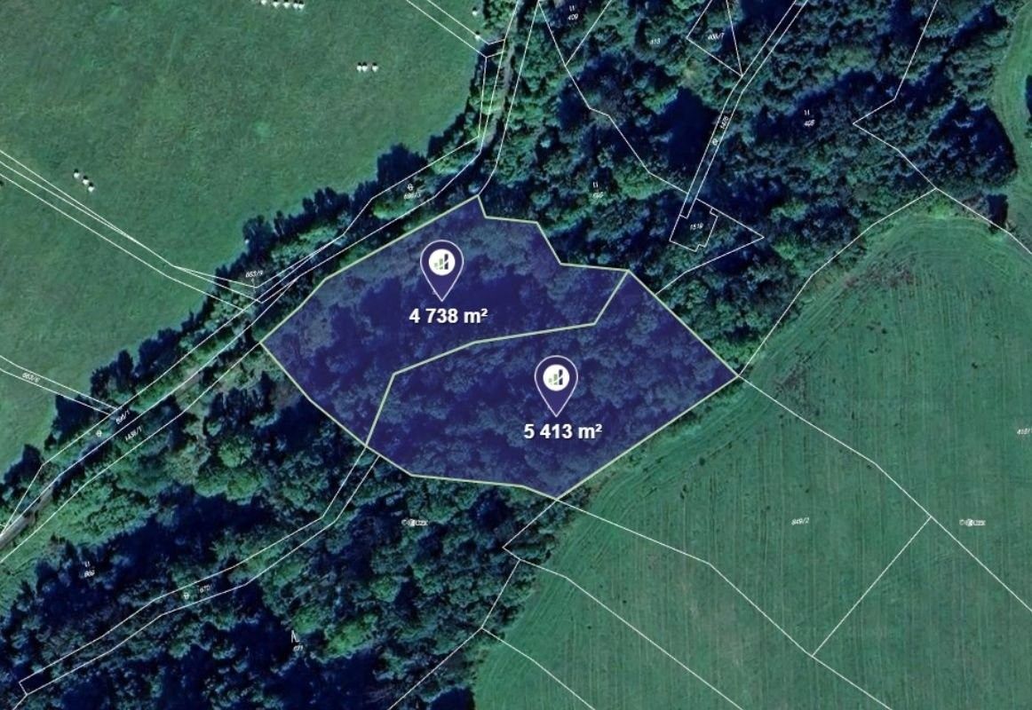 Les, 10 151 m²