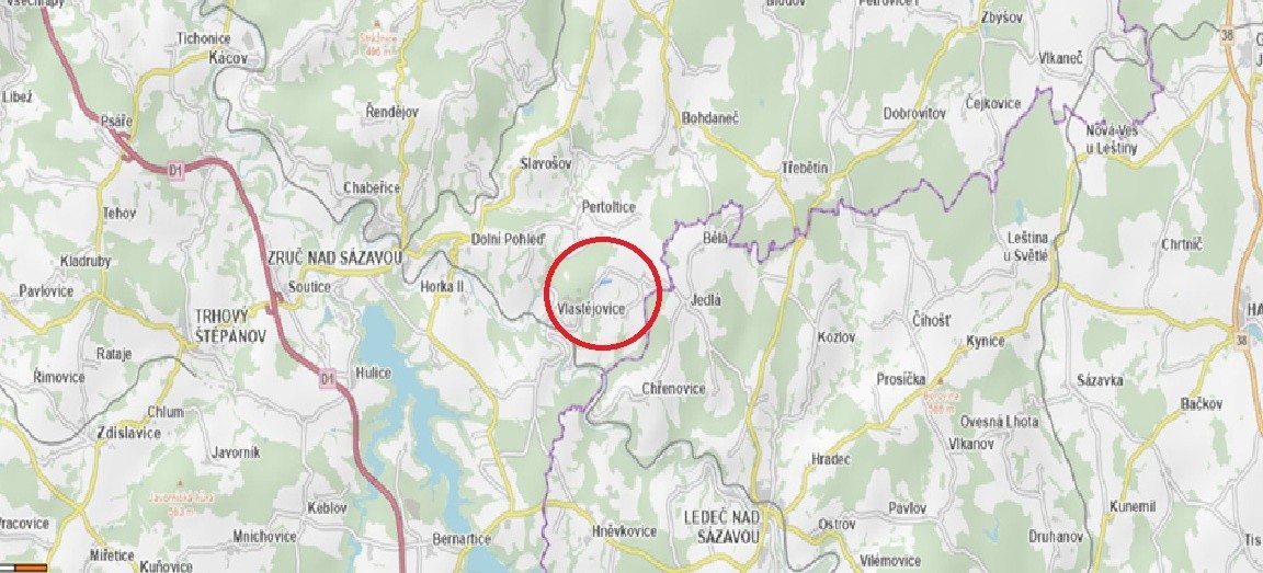 Pozemek pro bydlení · Vlastějovice, 285 23 - 3