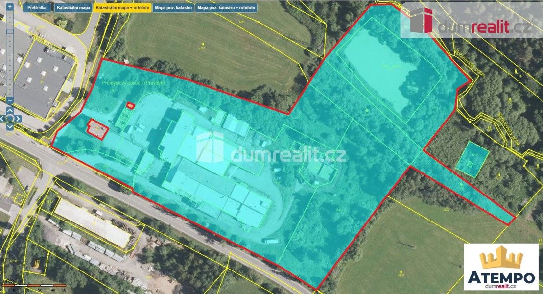 Pronájem výrobní prostory - Špidrova, Vimperk, 22 351 m²