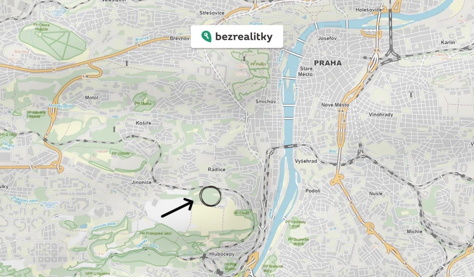 Prodej louka - Praha Radlice - 5