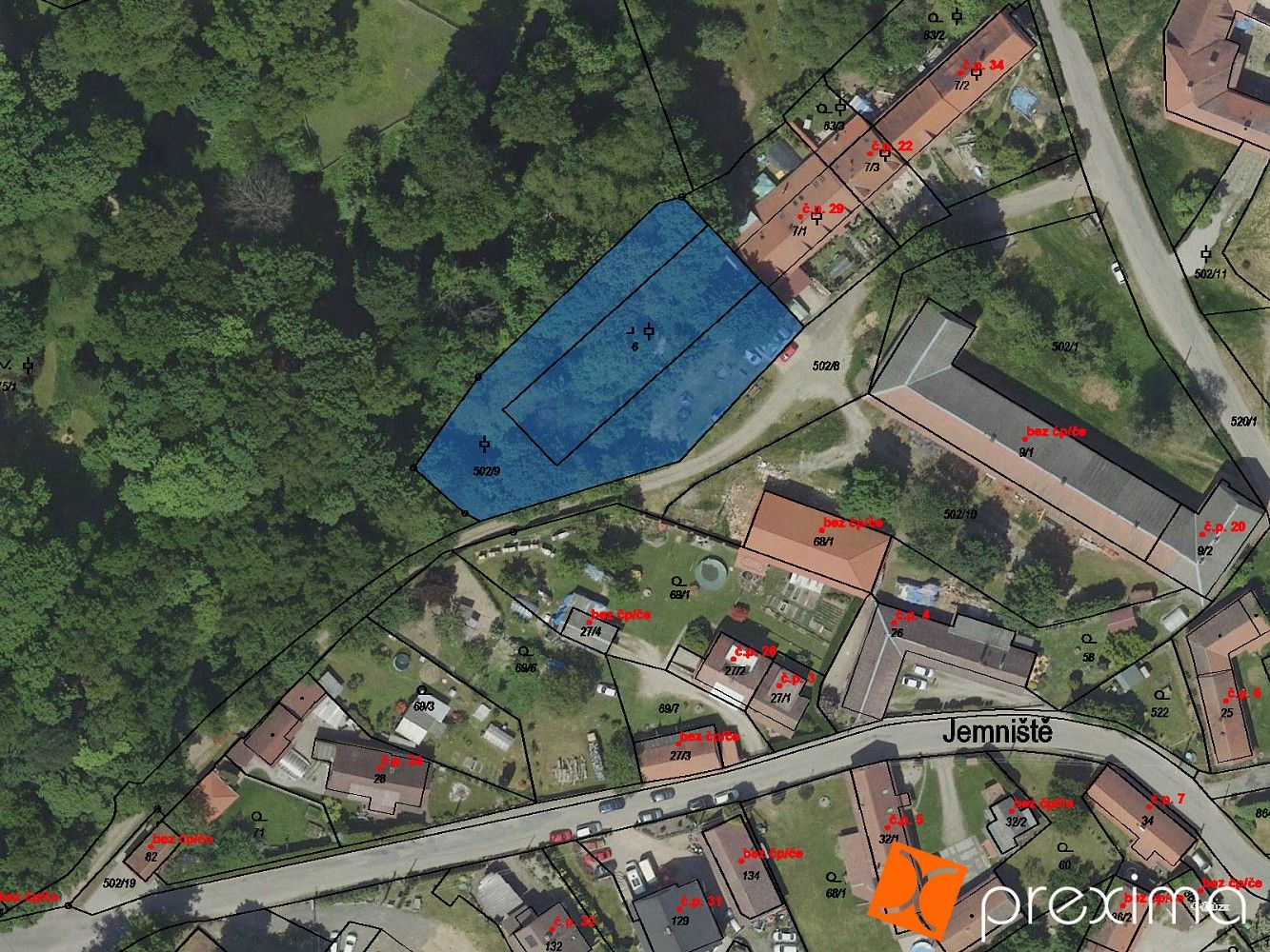 Komerční pozemky, Postupice, okres Benešov - 1