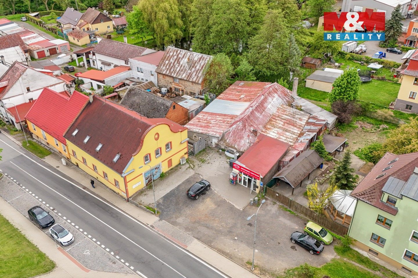 Obchodní prostory, Mlýnská, Žlutice, 845 m² - 1