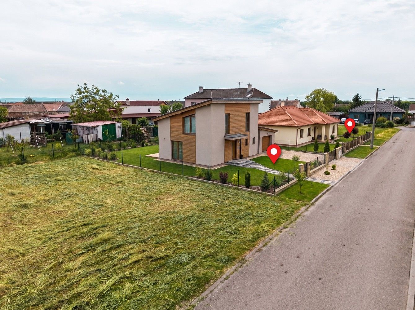 Pozemek pro bydlení · Hlavní, Hrabětice, okres Znojmo - 3