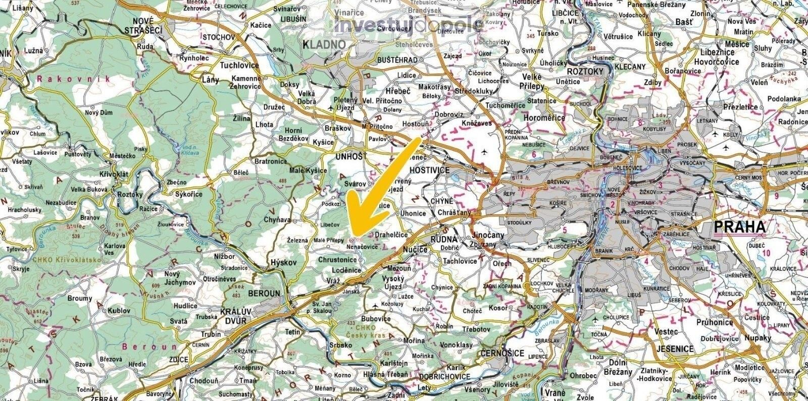 Pozemek · 1 314 m² · Nenačovice - 4