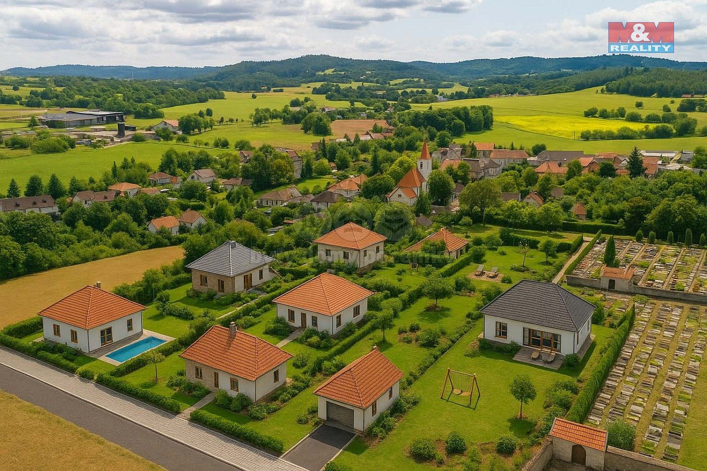Pozemek pro bydlení · Nechvalice, okres Příbram, Středočeský kraj - 4