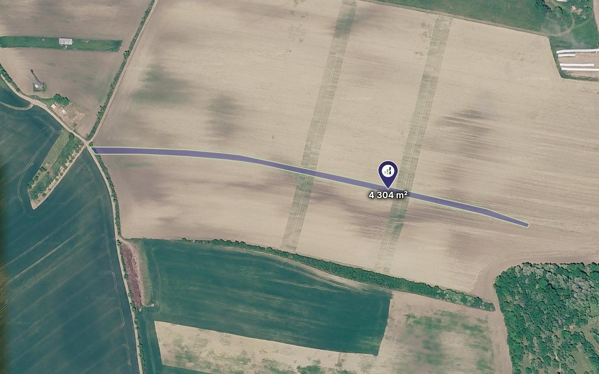 Prodej zemědělský pozemek - Klobouky u Brna, 4 304 m² - 1