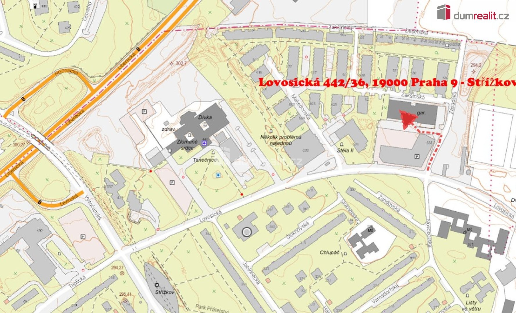 Garáž · 12 m² · Lovosická 442, Praha Střížkov - 4