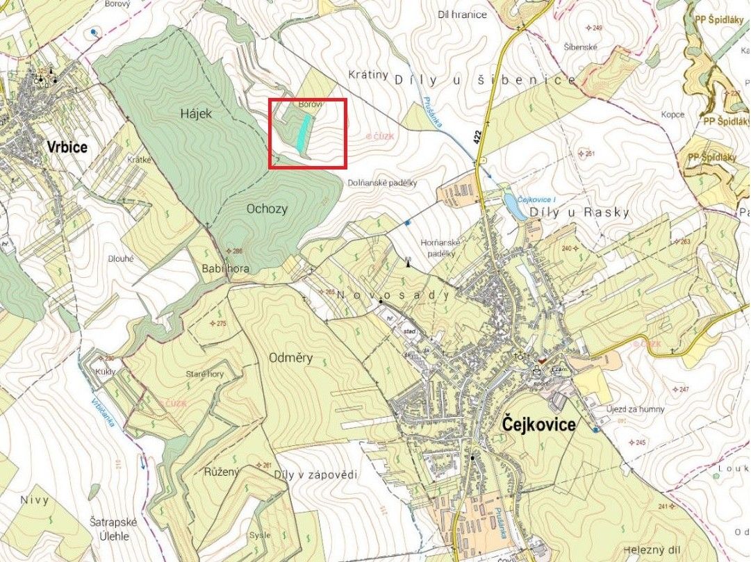 Zemědělské pozemky, Čejkovice, 696 15, 7 878 m²