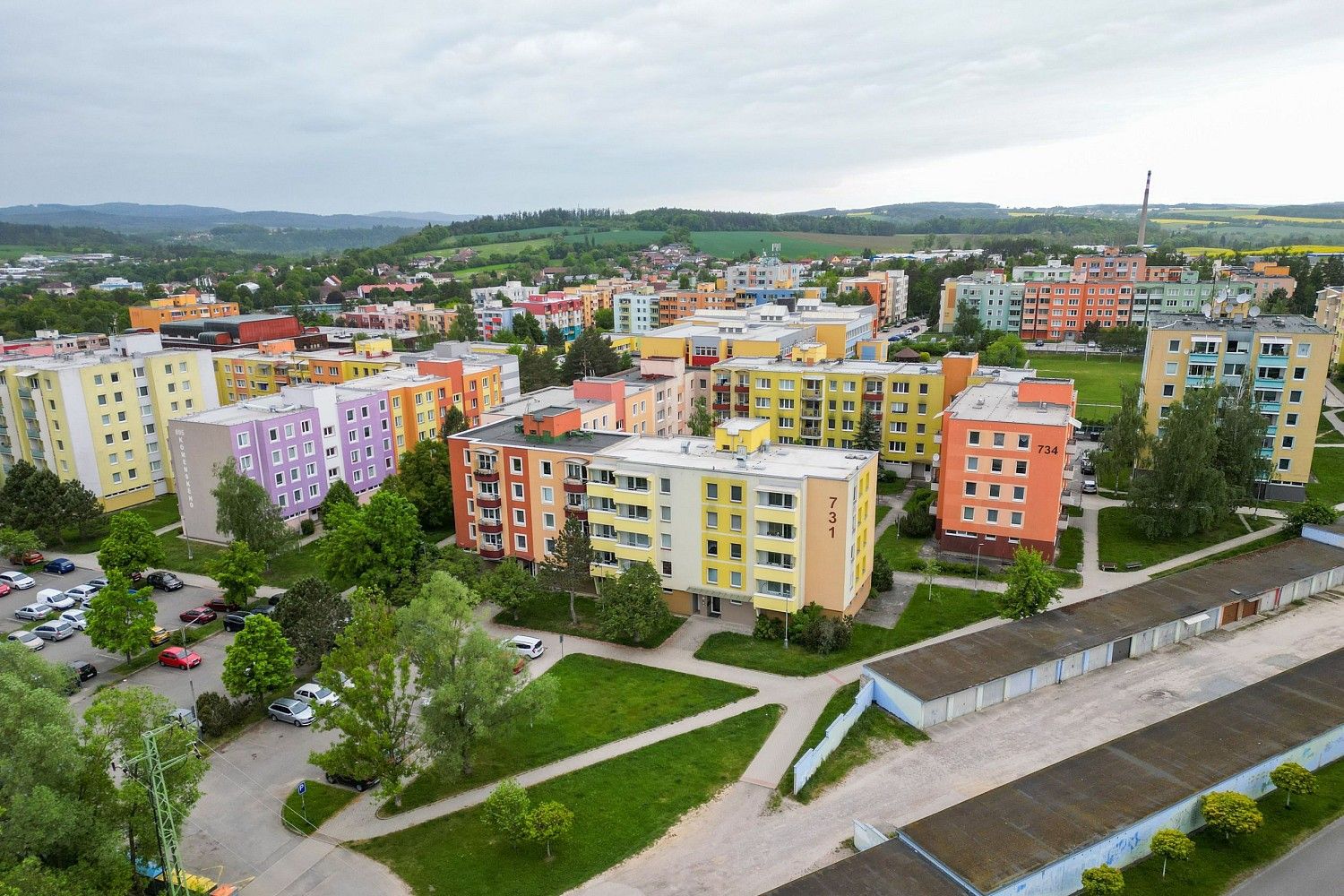 3+1, Veselská, Týn nad Vltavou, okres České Budějovice, 65 m² - 2