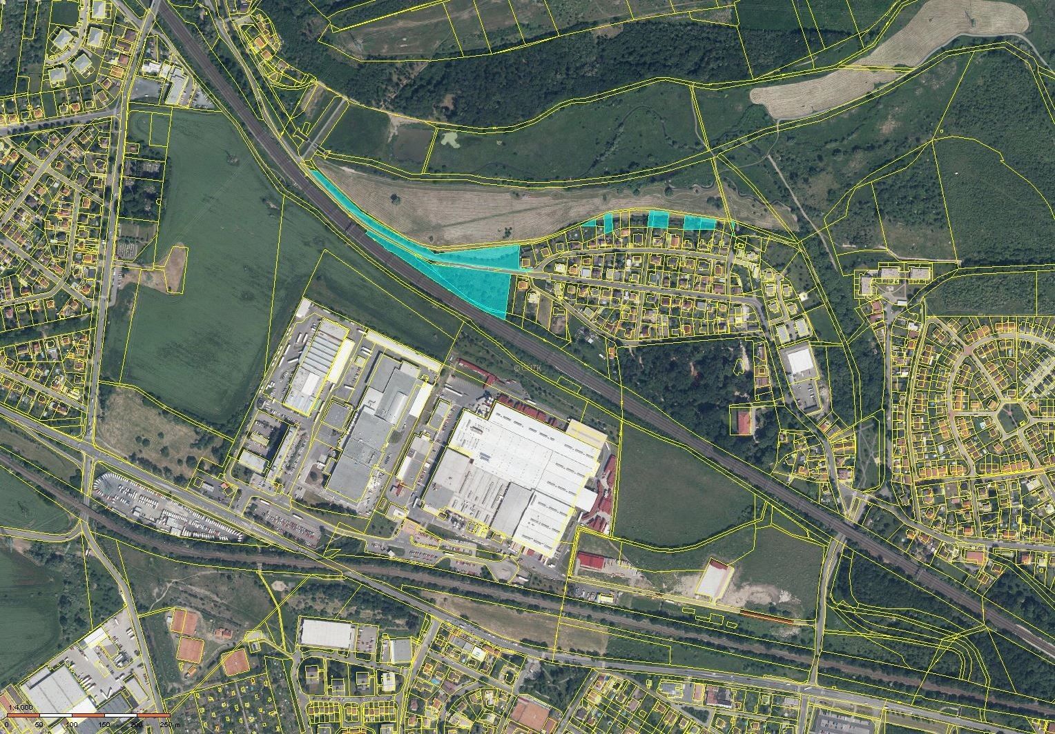 Louky, Hodějovská, Praha, 14 867 m²