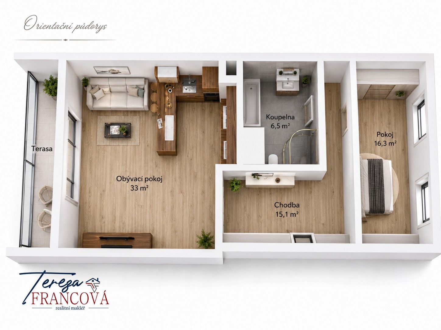 Byt 2+kk · 71 m² · Karla Mareše 1373, Olomouc Nová Ulice - 4