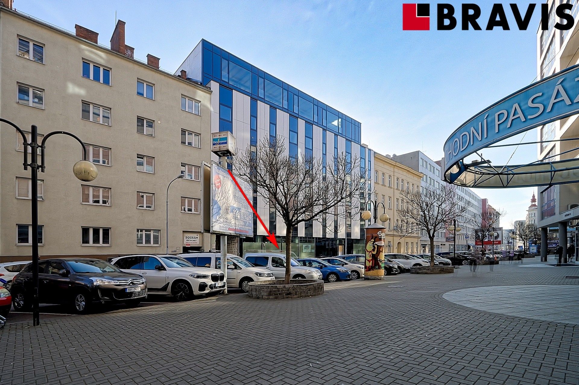 Obchodní prostory, Příkop, Zábrdovice, Brno, 88 m²