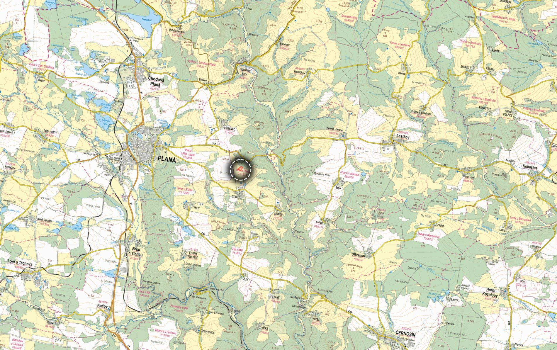 Zemědělský pozemek · Planá Otín - 3