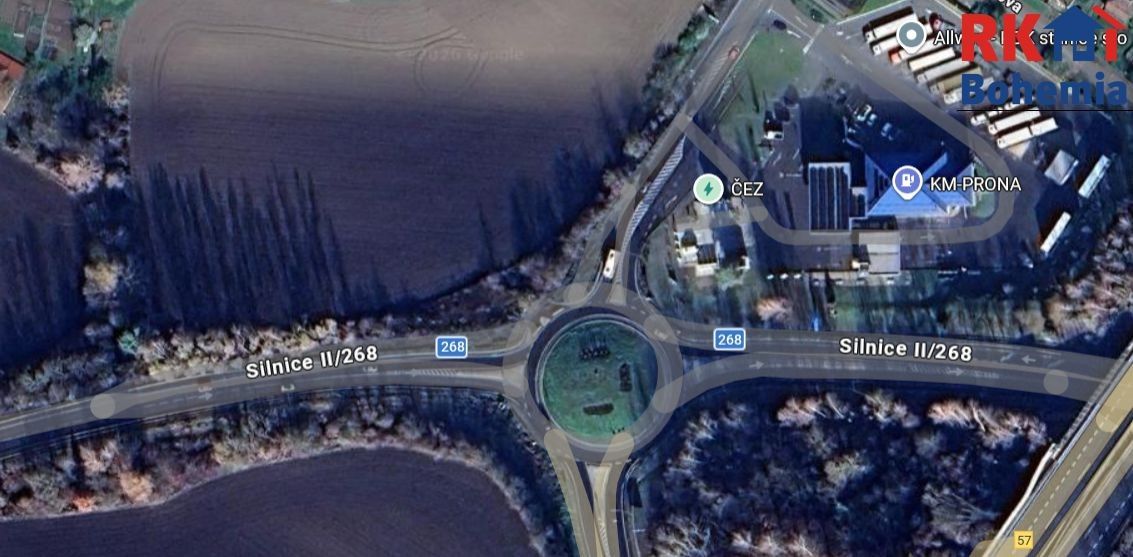 Prodej komerční pozemek - Mnichovo Hradiště