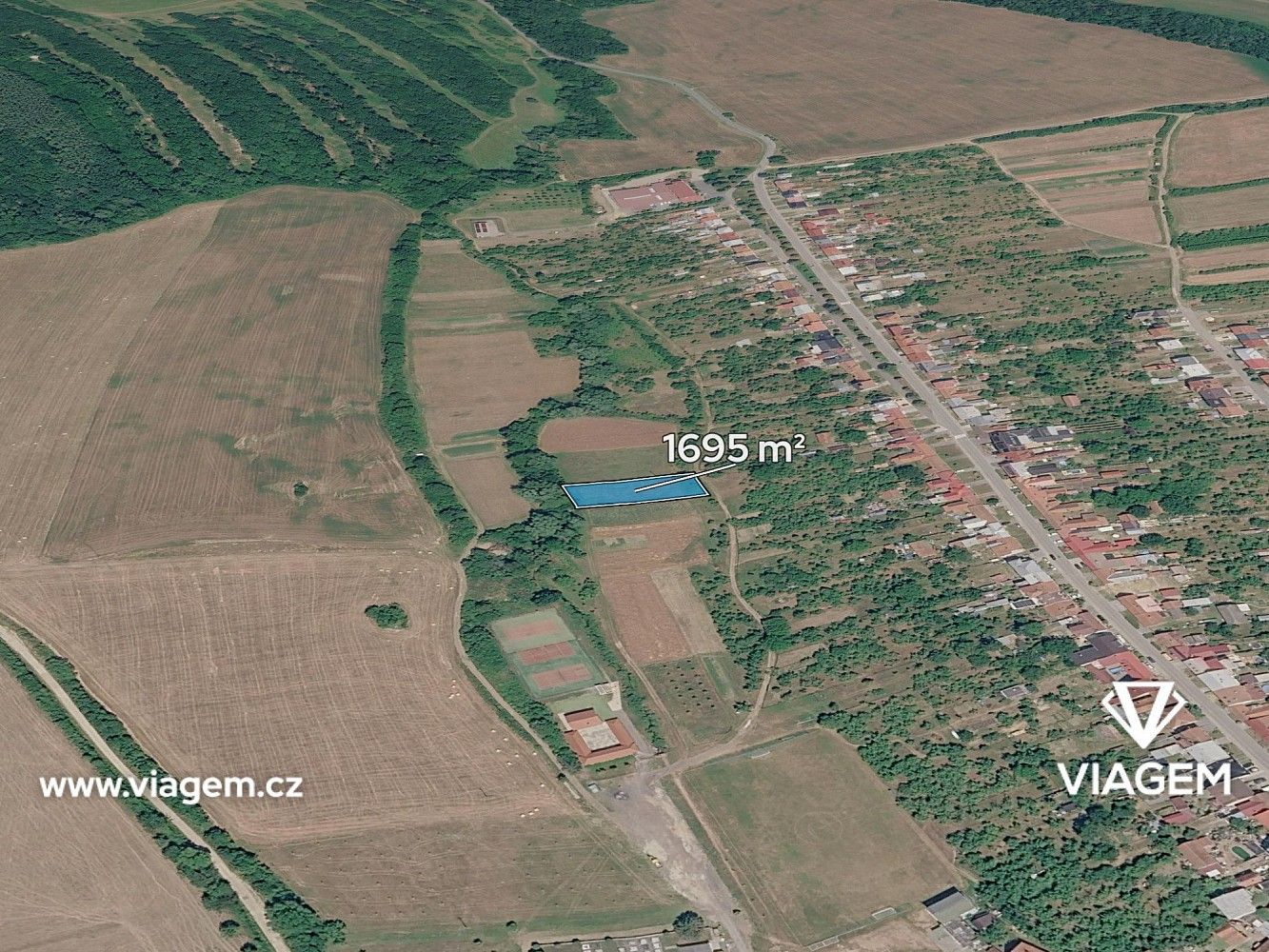 Zemědělské pozemky, Korytná, okres Uherské Hradiště, Zlínský kraj