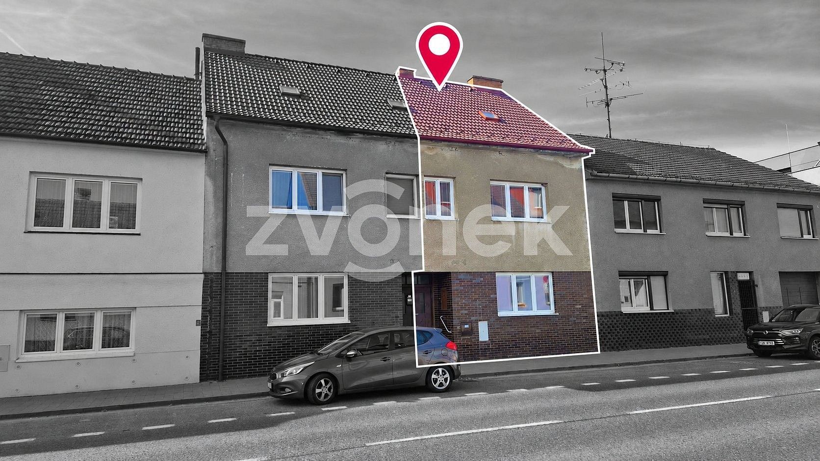 Rodinné domy, Brněnská, Hustopeče, okres Břeclav, 200 m² - 1